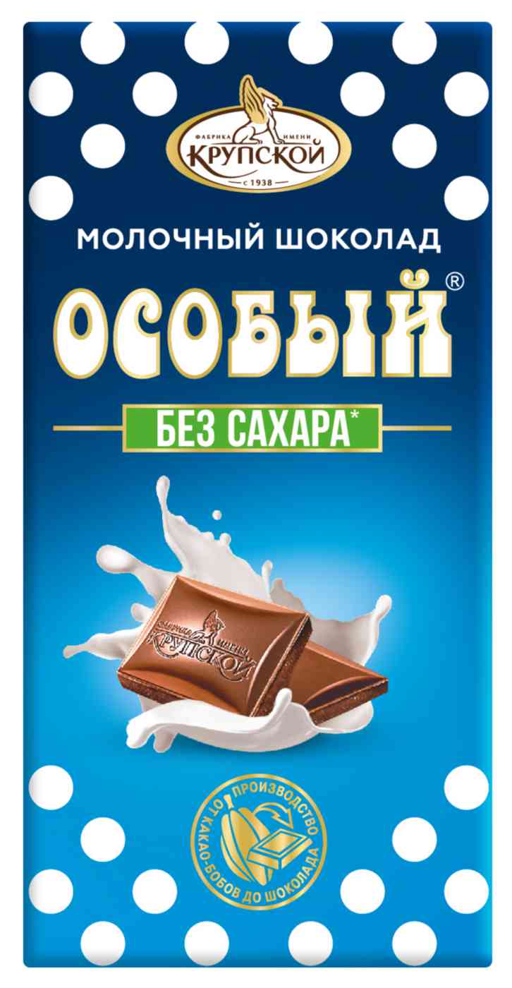 Шоколад молочный Фабрика имени Крупской