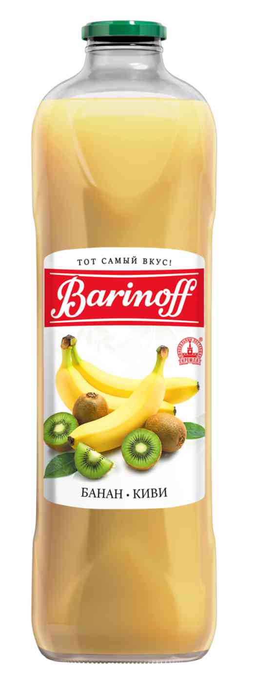Нектар Barinoff банан-киви с мякотью