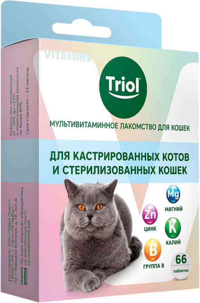 

Лакомство для кошек Triol