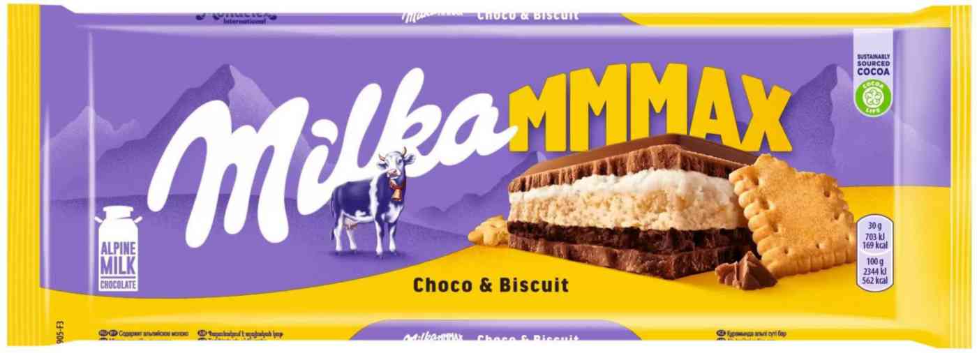 

Шоколад молочный Milka