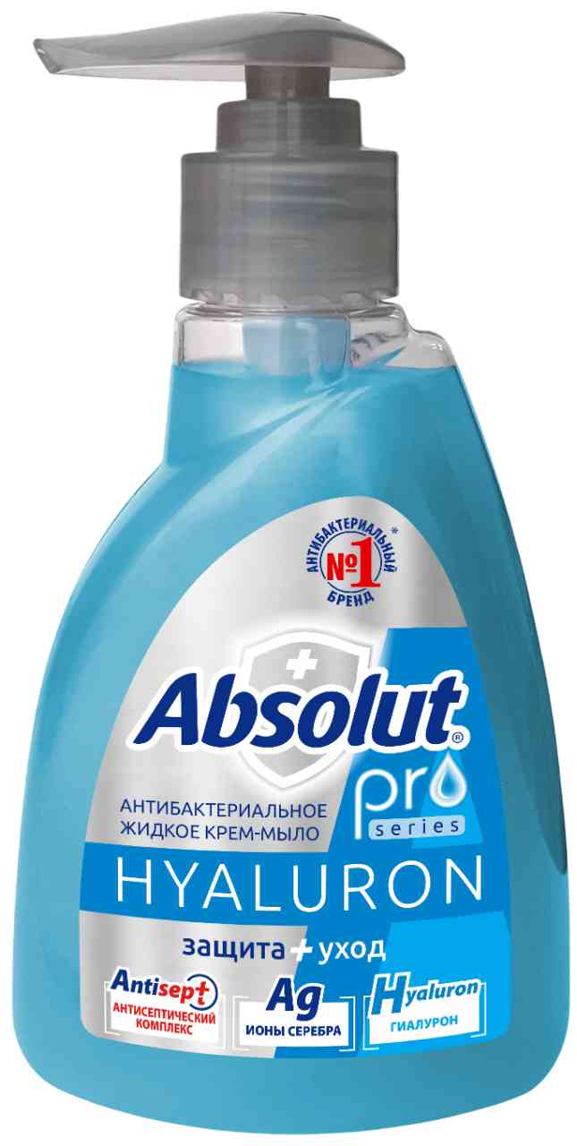 Жидкое крем-мыло антибактериальное Absolut 134₽