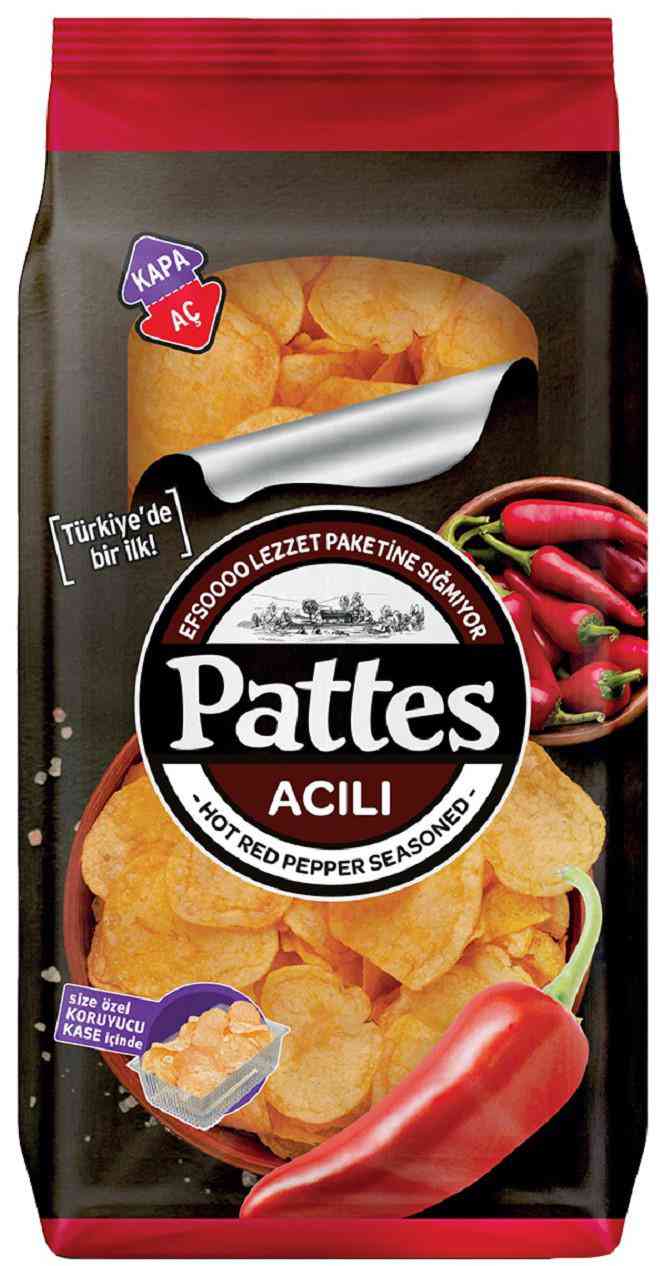 

Чипсы картофельные Pattes