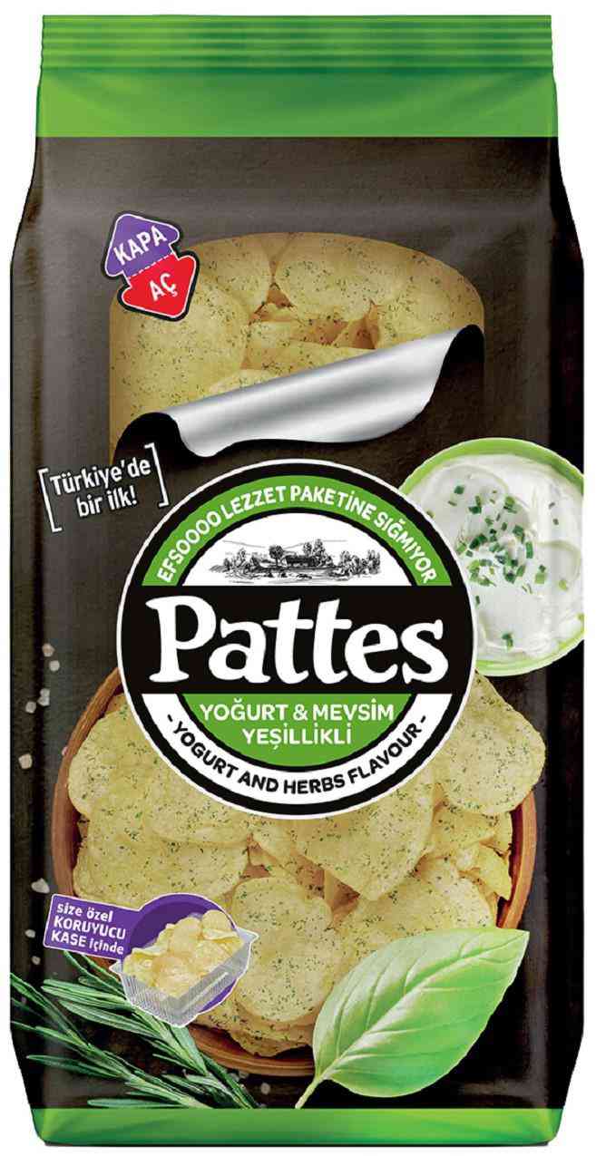 

Чипсы картофельные Pattes