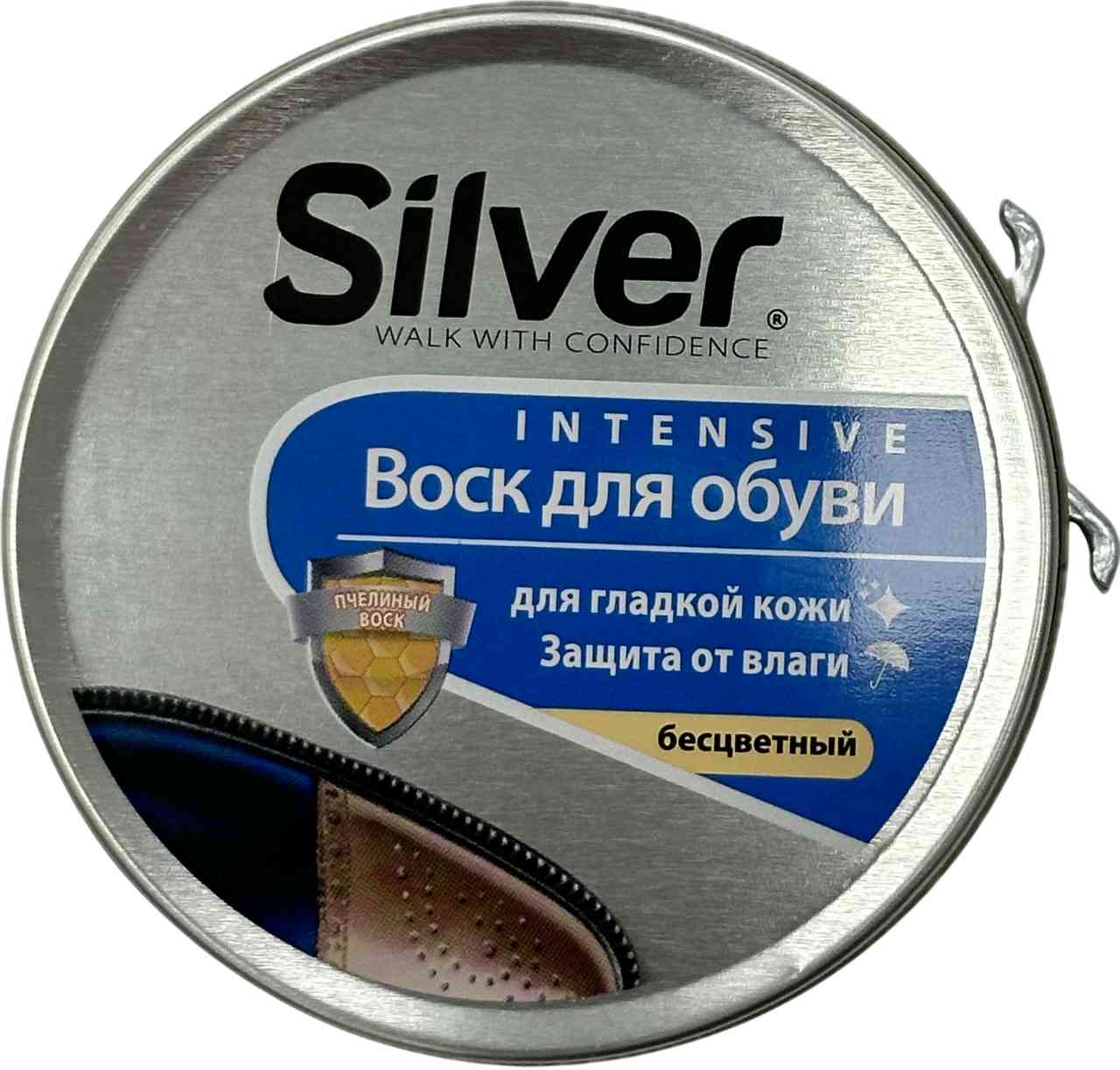 

Воск для обуви Silver