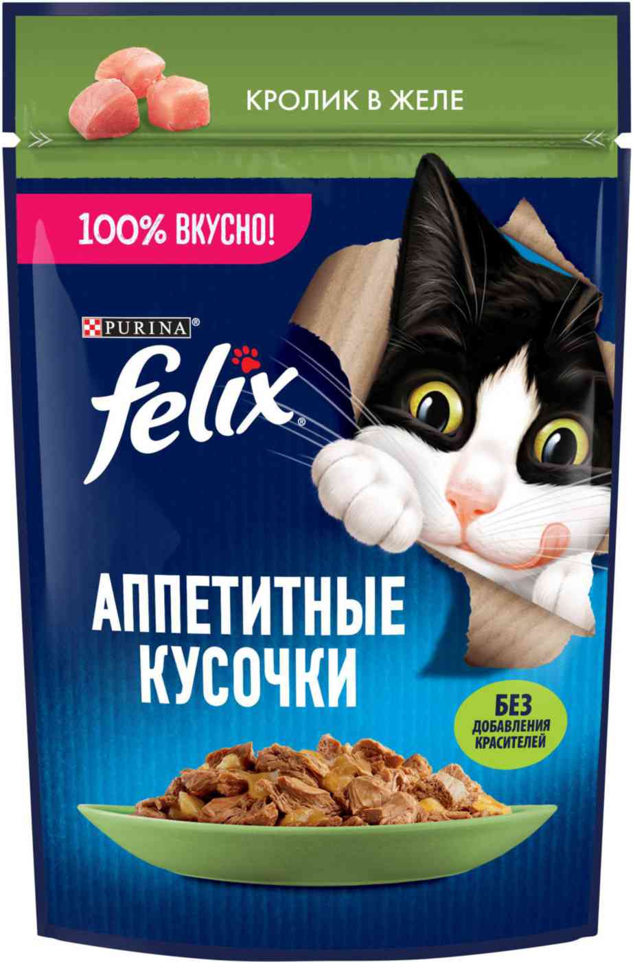 

Влажный корм для кошек Felix