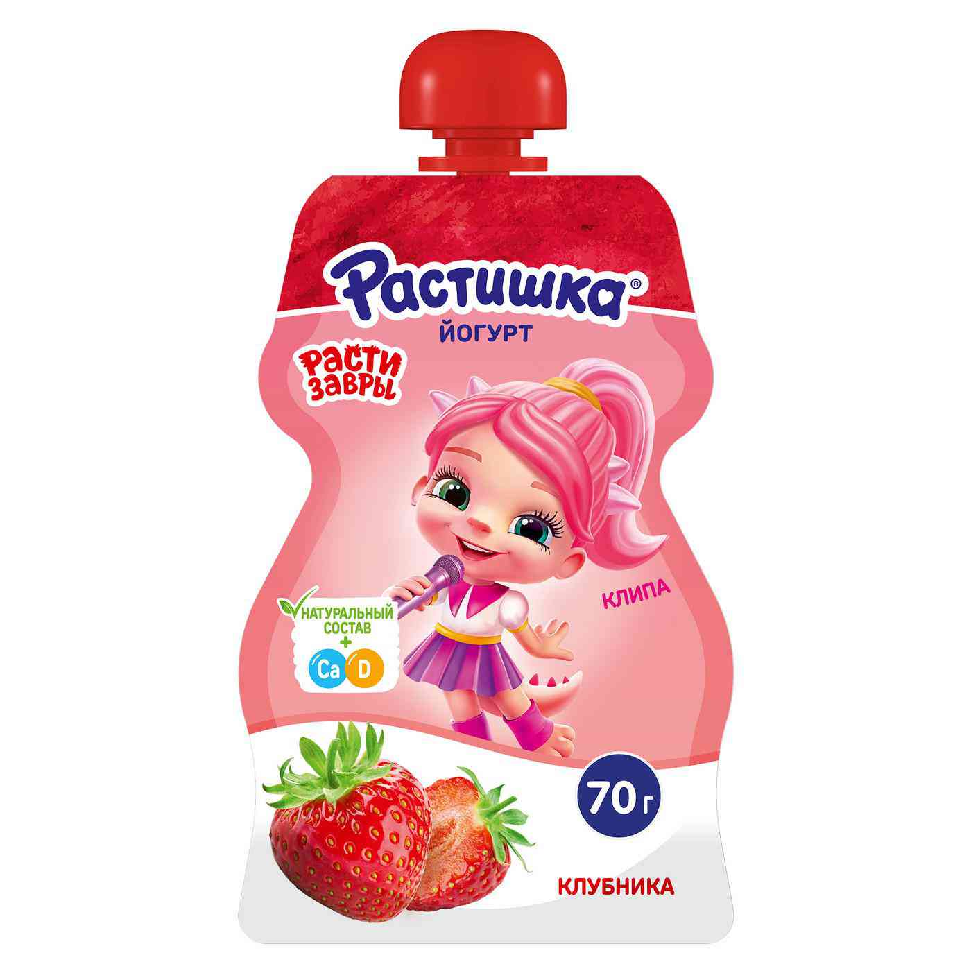 Йогурт Растишка Клубника 26 49₽