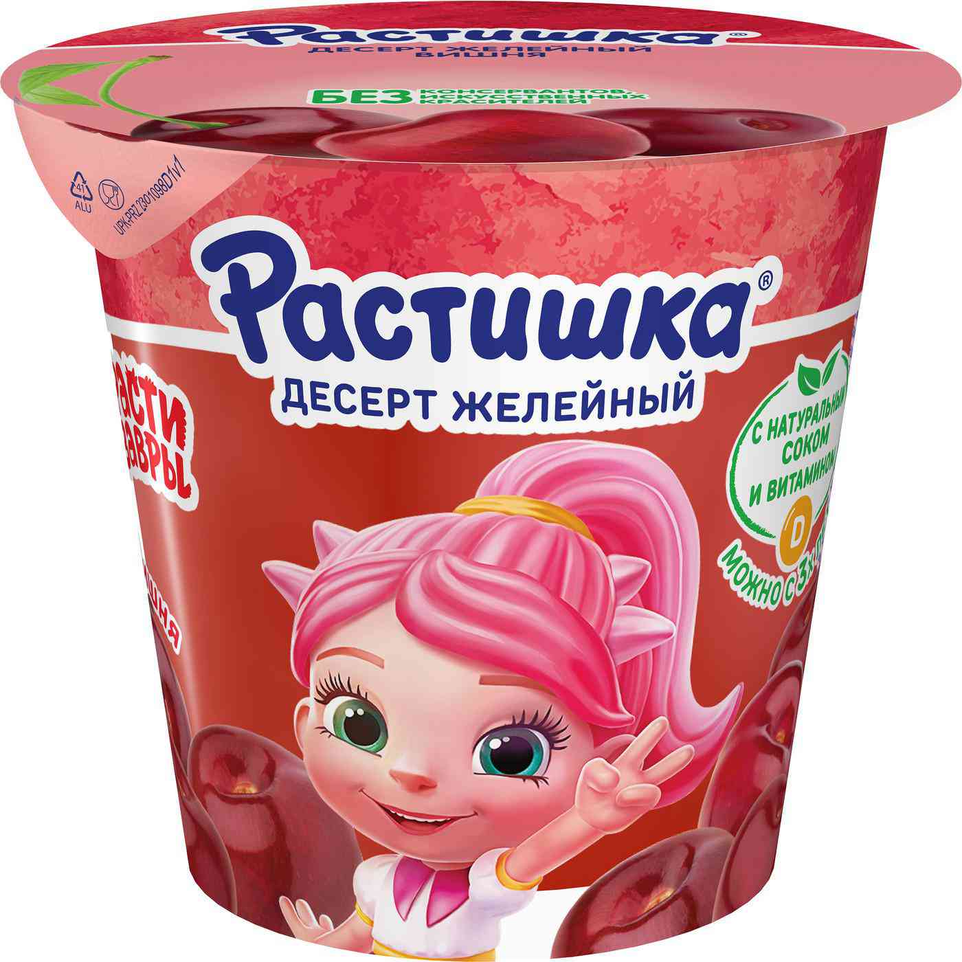 

Желе Растишка со вкусом вишни