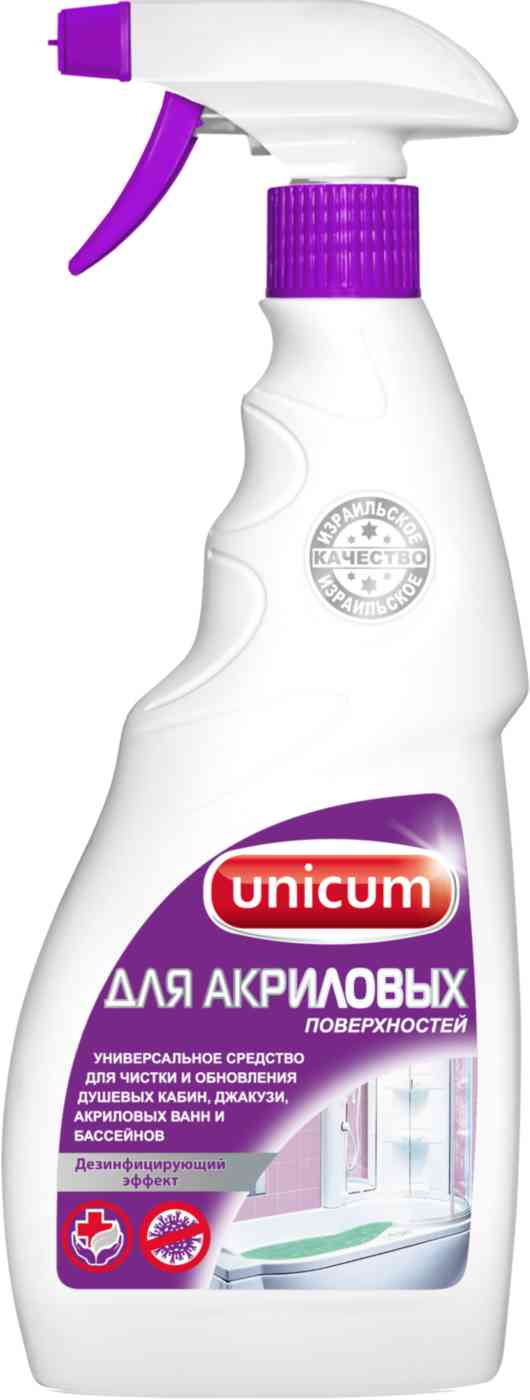 

Чистящее средство для акриловых поверхностей Unicum