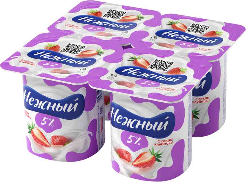 Продукт йогуртный Нежный 28₽