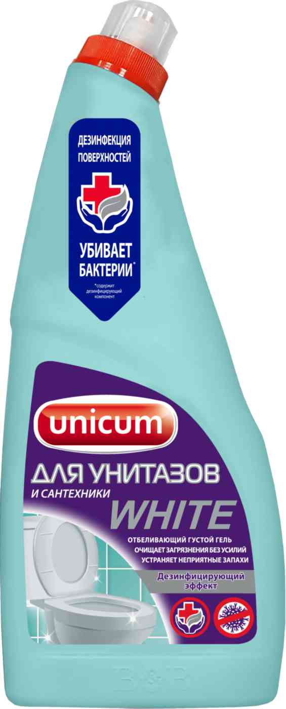 

Гель для унитазов и сантехники Unicum