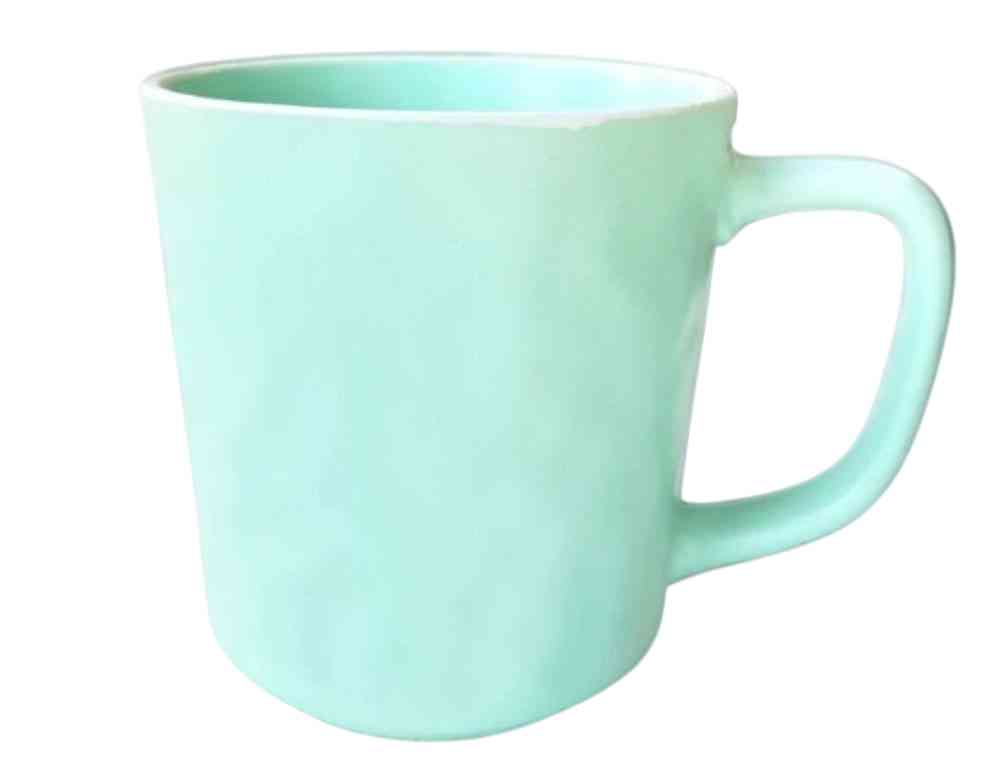 

Кружка керамическая Menta, цвет: бирюзовый