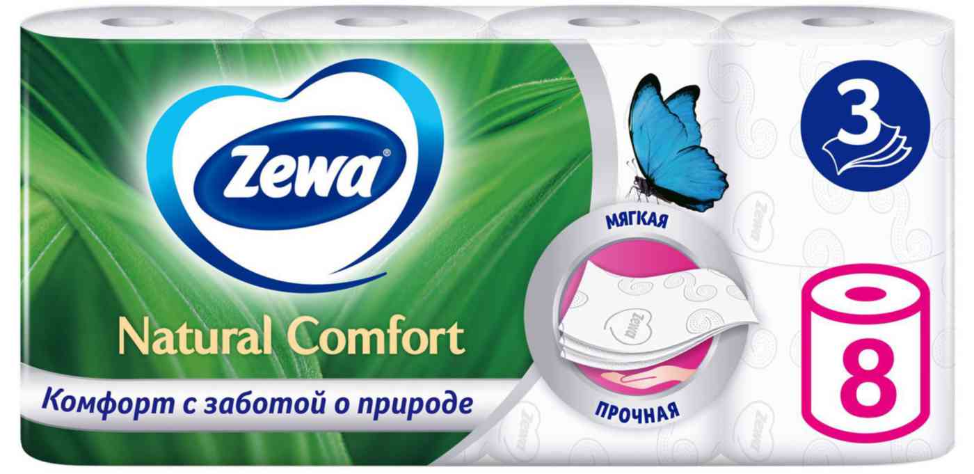 

Туалетная бумага Zewa