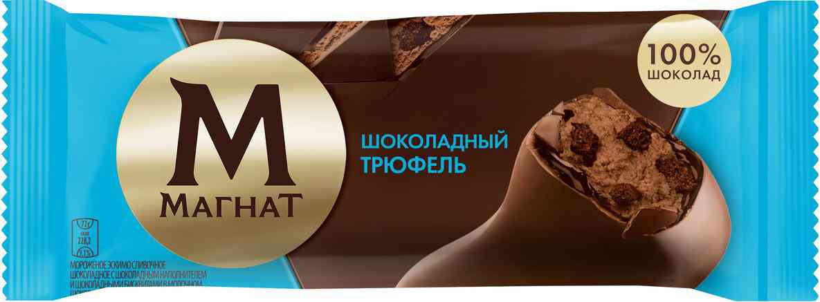Мороженое эскимо Магнат шоколадный трюфель
