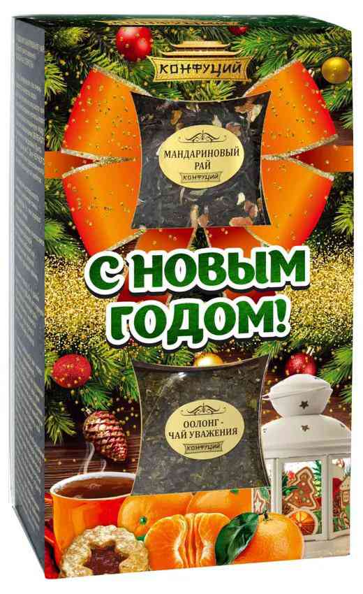 

Подарочный набор зелёного чая Конфуций