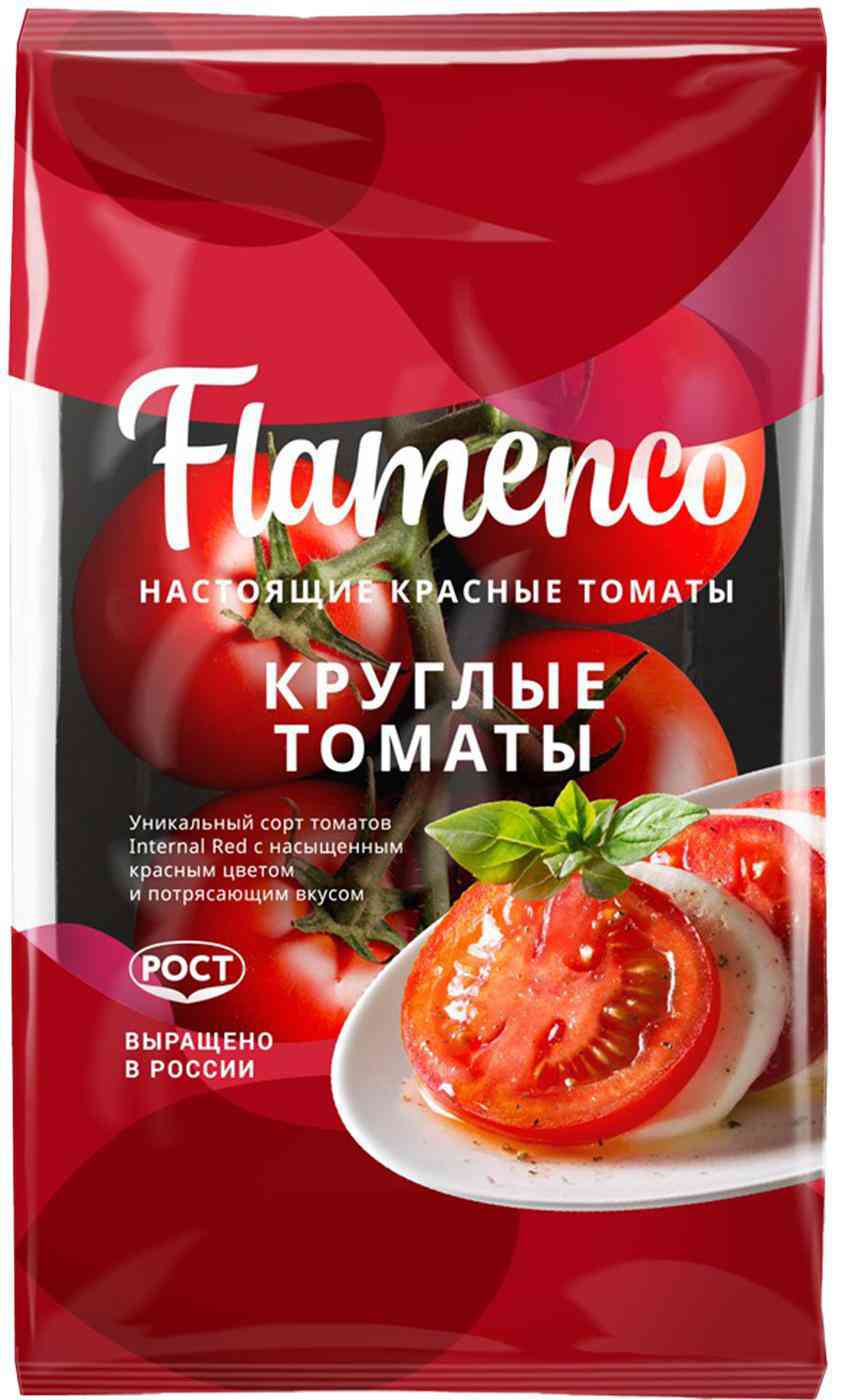 Помидоры круглые красные Рост Flamenco