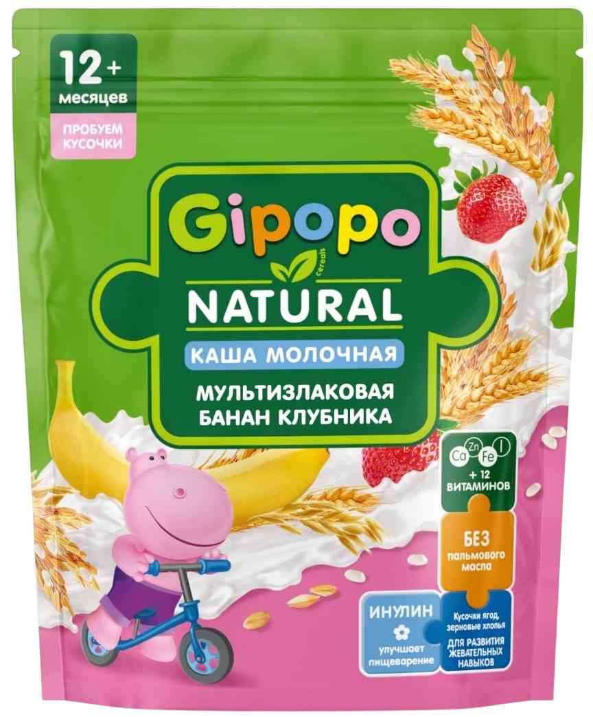 Каша детская молочная мультизлаковая Gipopo 159₽