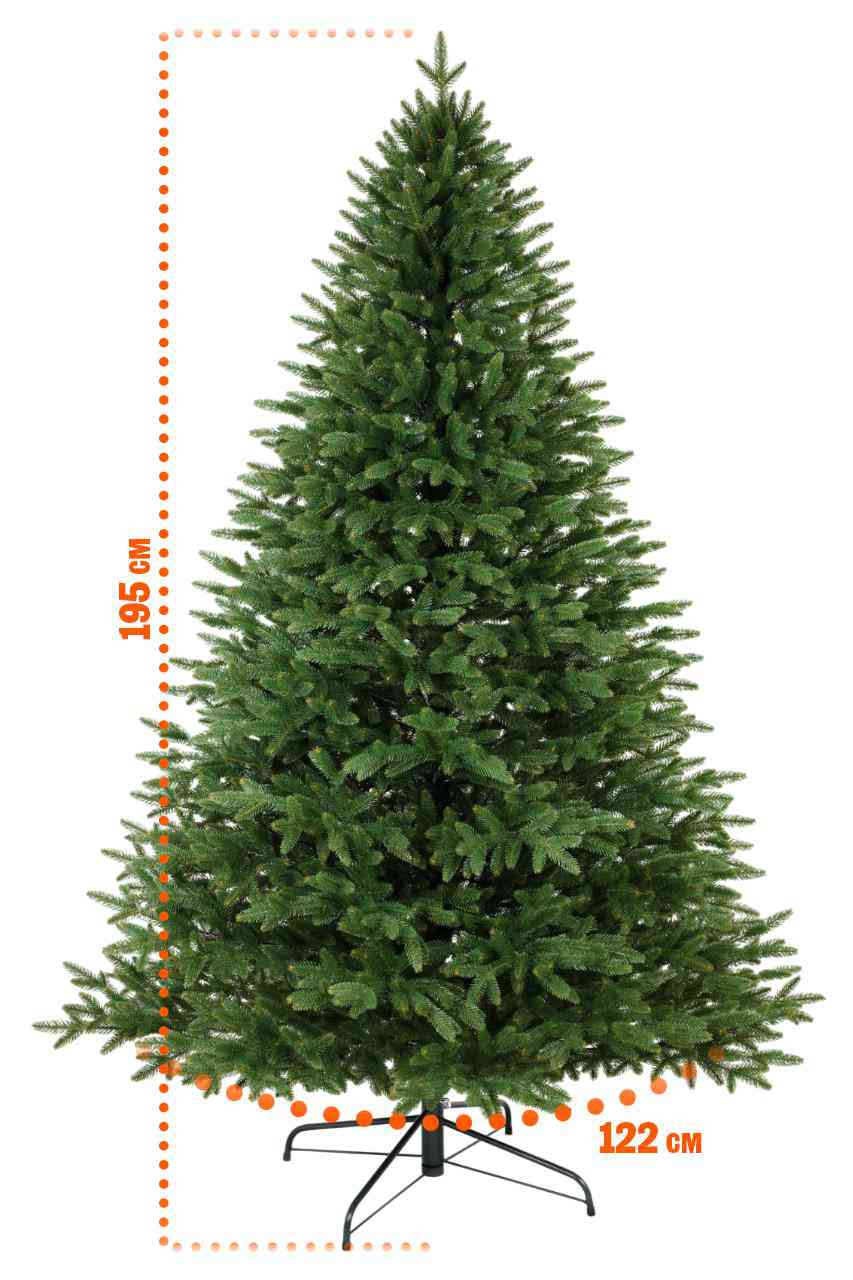 

Ель искусственная литая Бифорес Принцесса