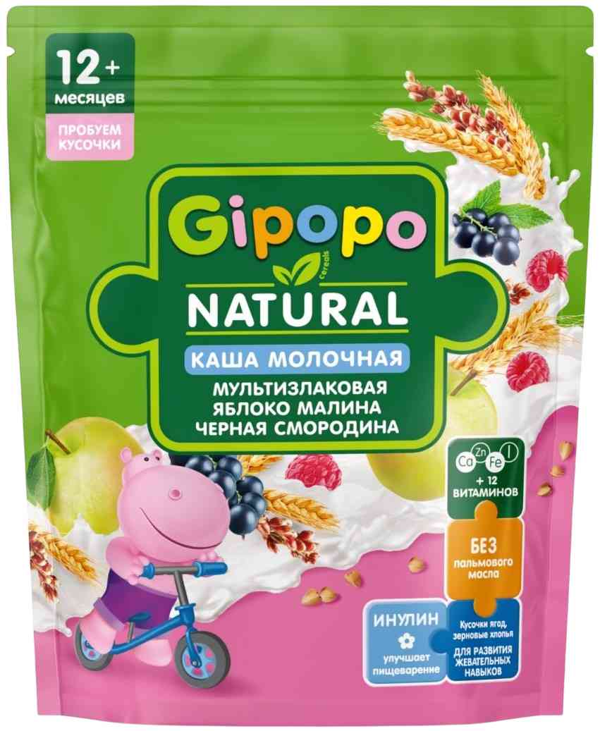 Каша детская молочная мультизлаковая Gipopo 159₽