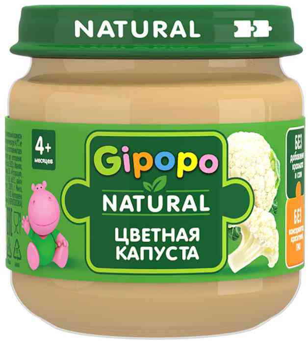 

Пюре детское овощное Gipopo