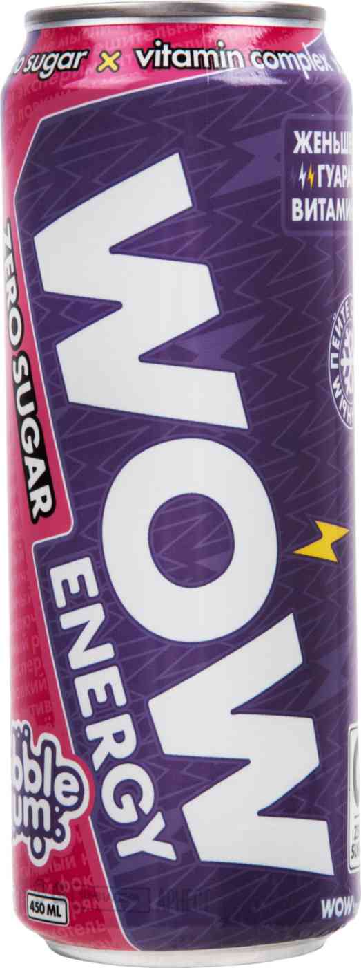 

Напиток тонизирующий WOW Energy