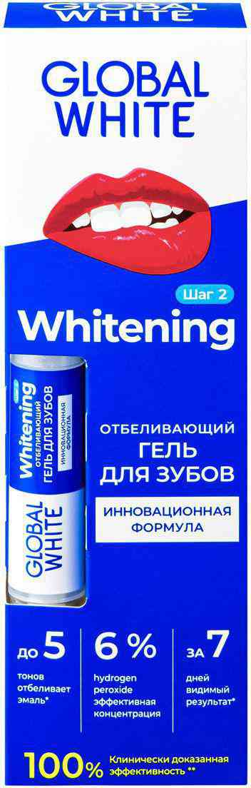 

Отбеливающий гель для зубов Карандаш Global White
