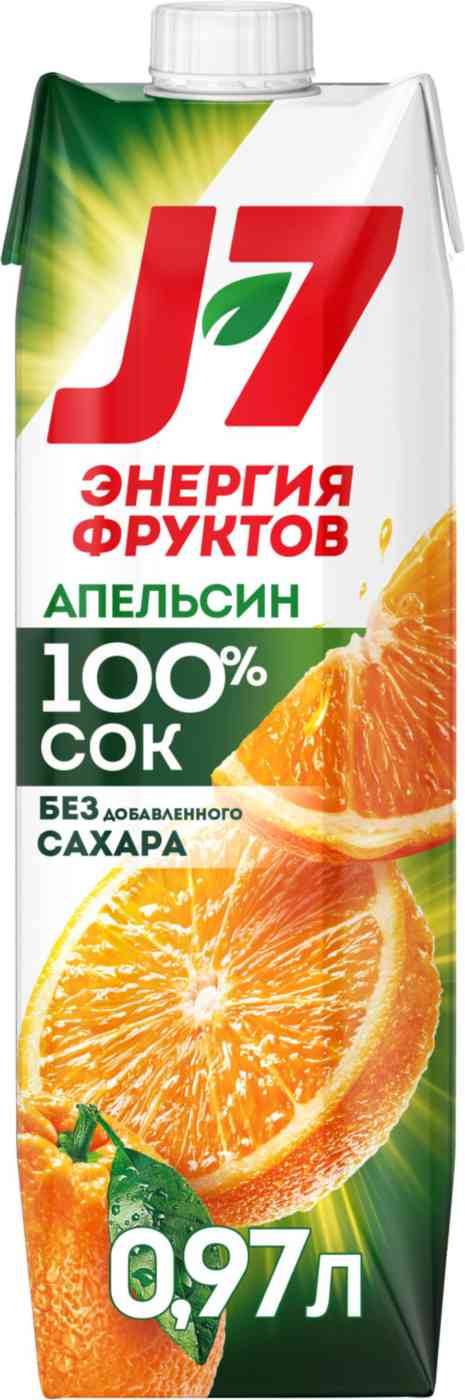 

Сок J7 Апельсин с мякотью