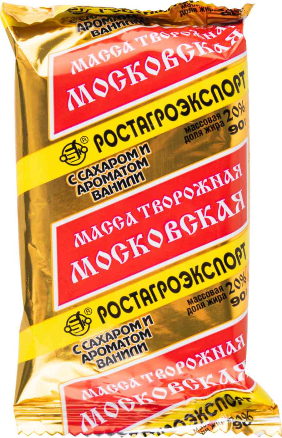 Творожная масса Московская Ростагроэкспорт