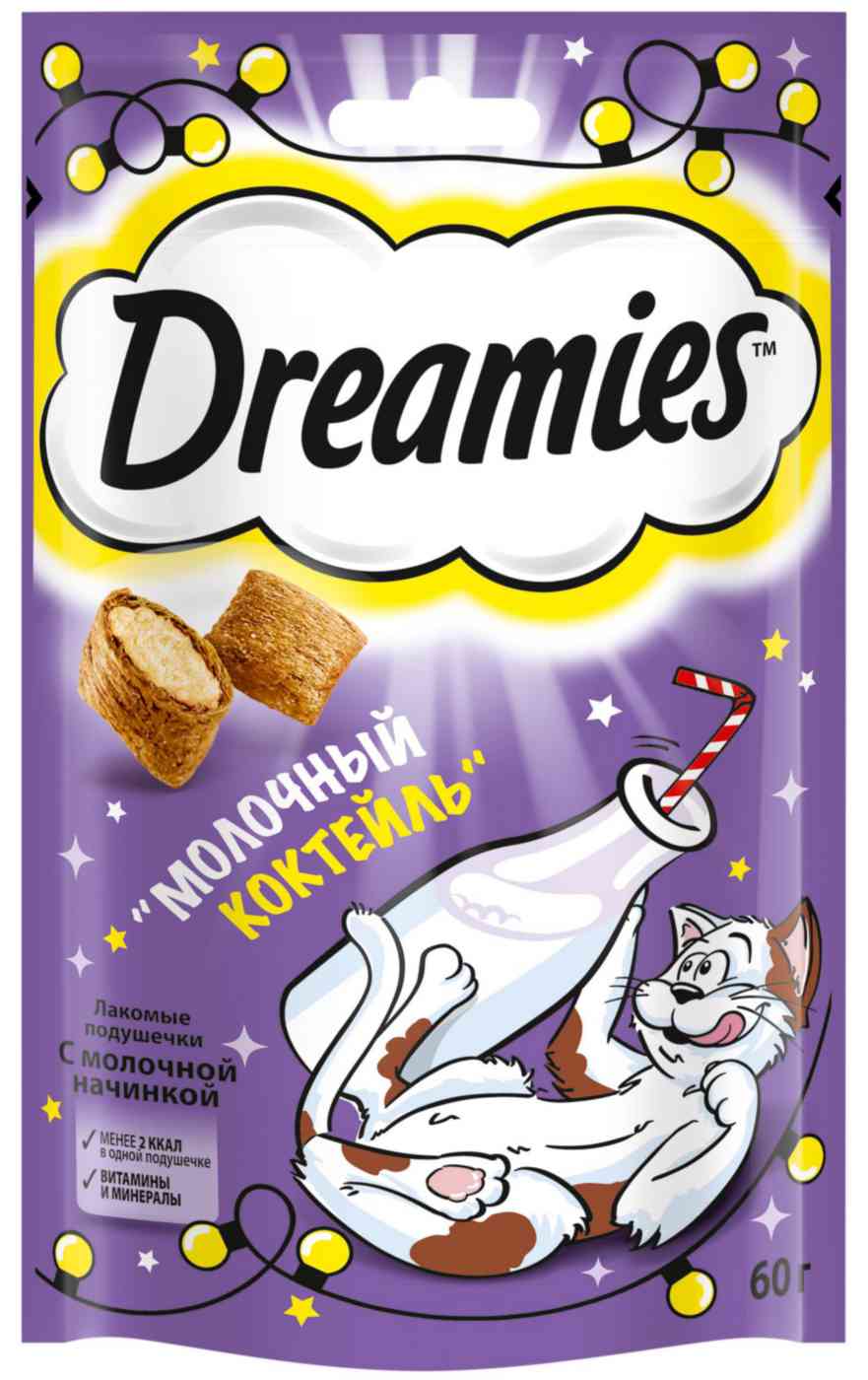 

Лакомство для взрослых кошек Dreamies