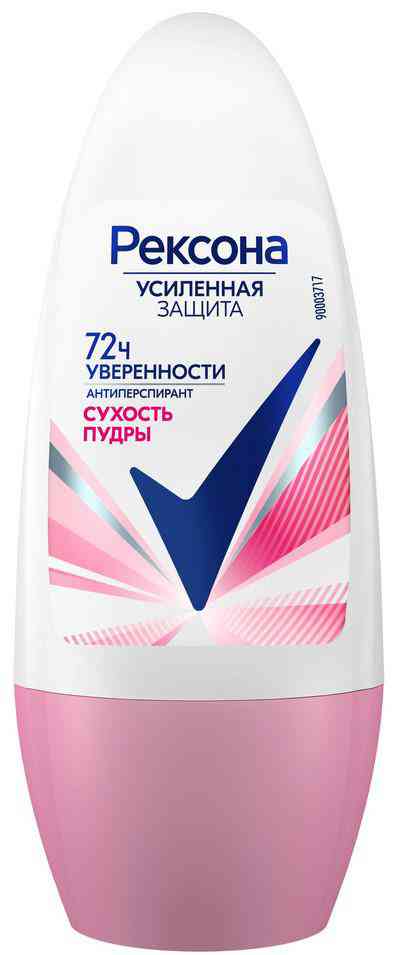 

Антиперспирант ролл Рексона Усиленная защита Сухость пудры