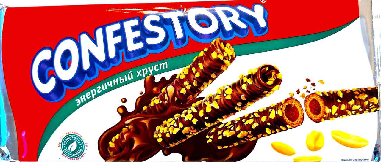 Вафельные трубочки Confestory