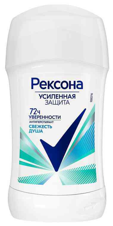 

Антиперспирант стик Рексона Усиленная защита Свежесть душа