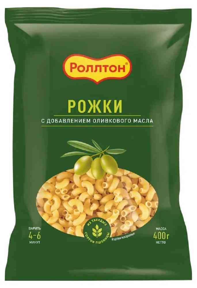 

Макаронные изделия Рожки Роллтон