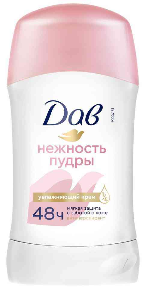 

Антиперспирант стик Дав Нежность пудры