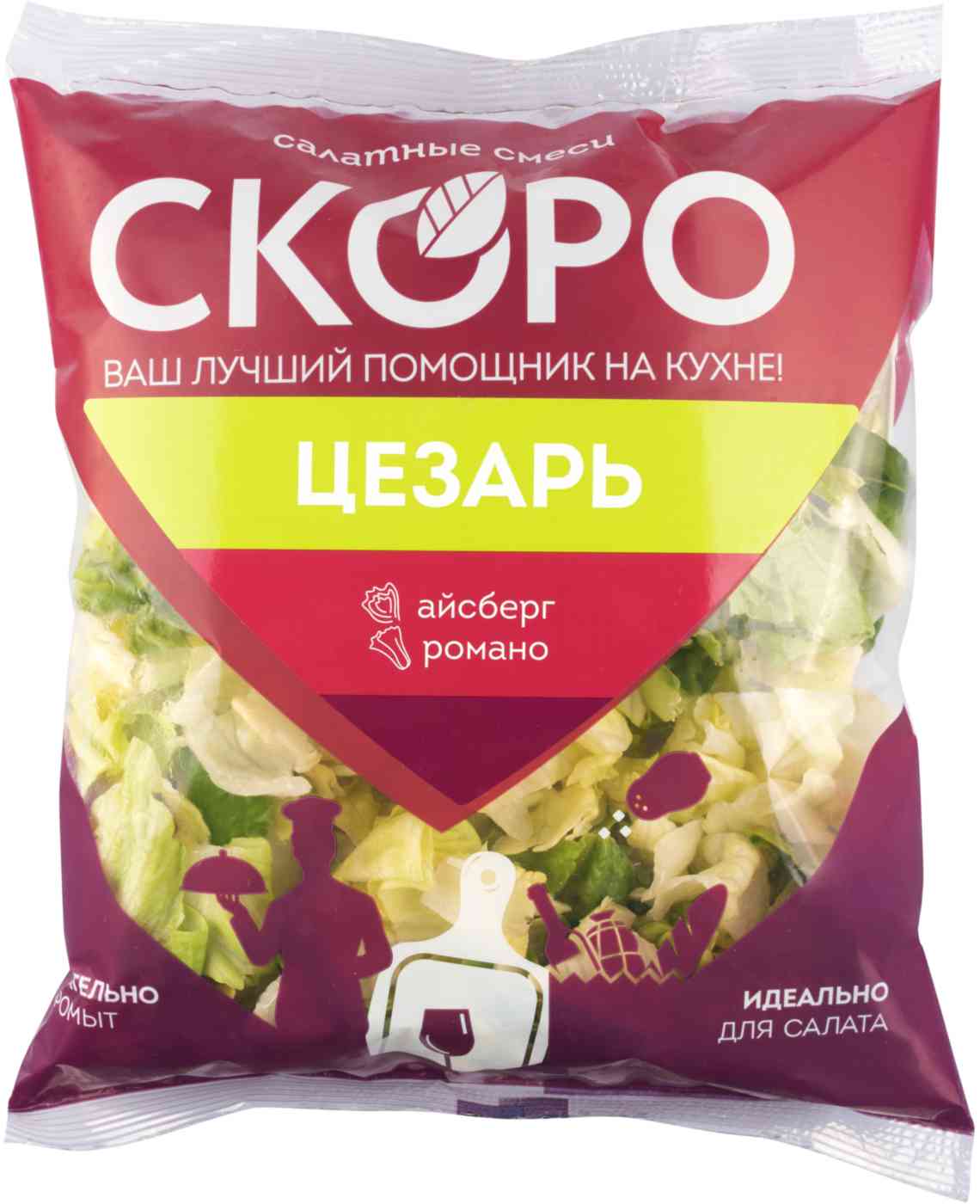 

Салатная смесь Цезарь Scoro