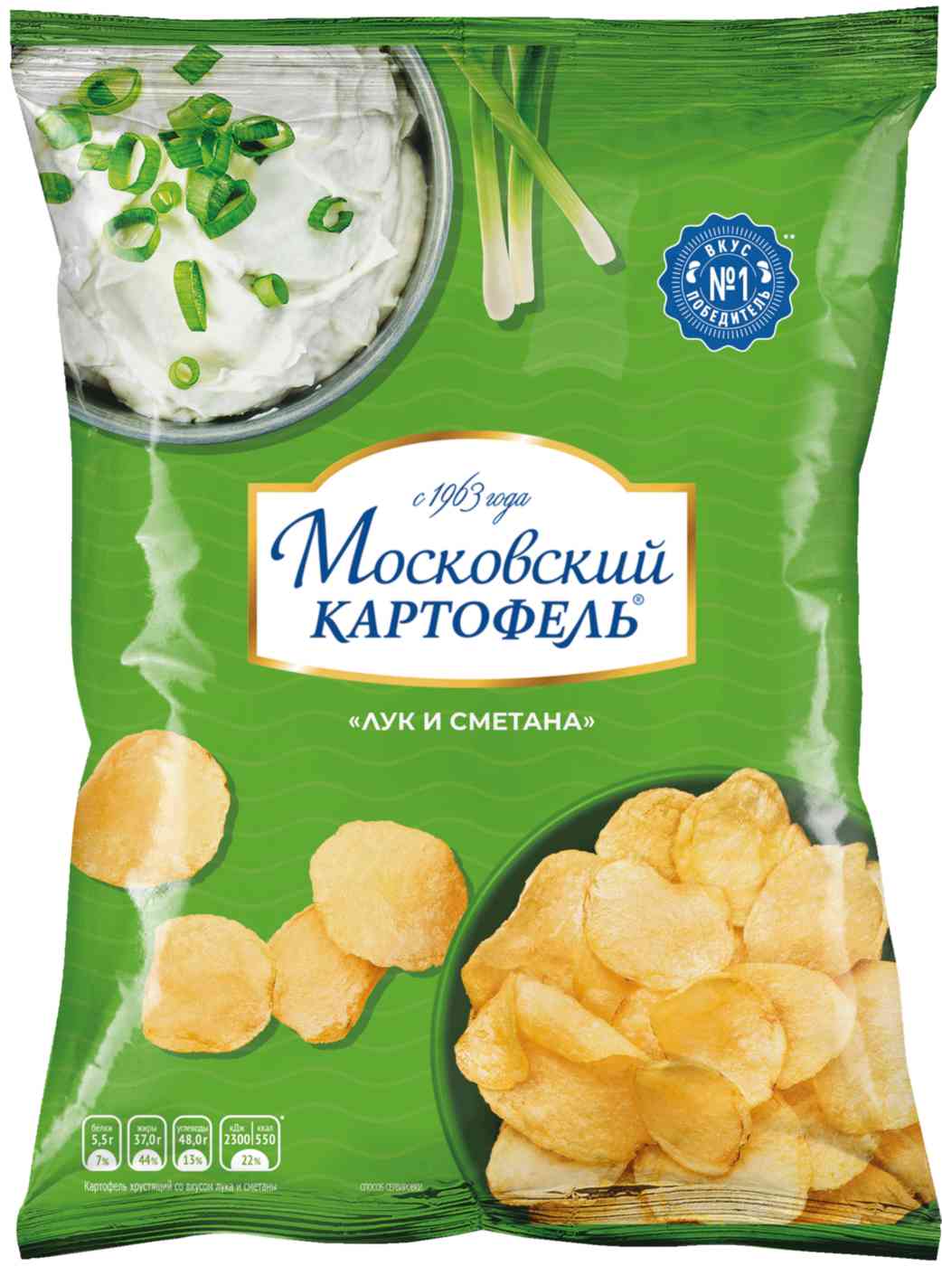 Чипсы картофельные Московский картофель