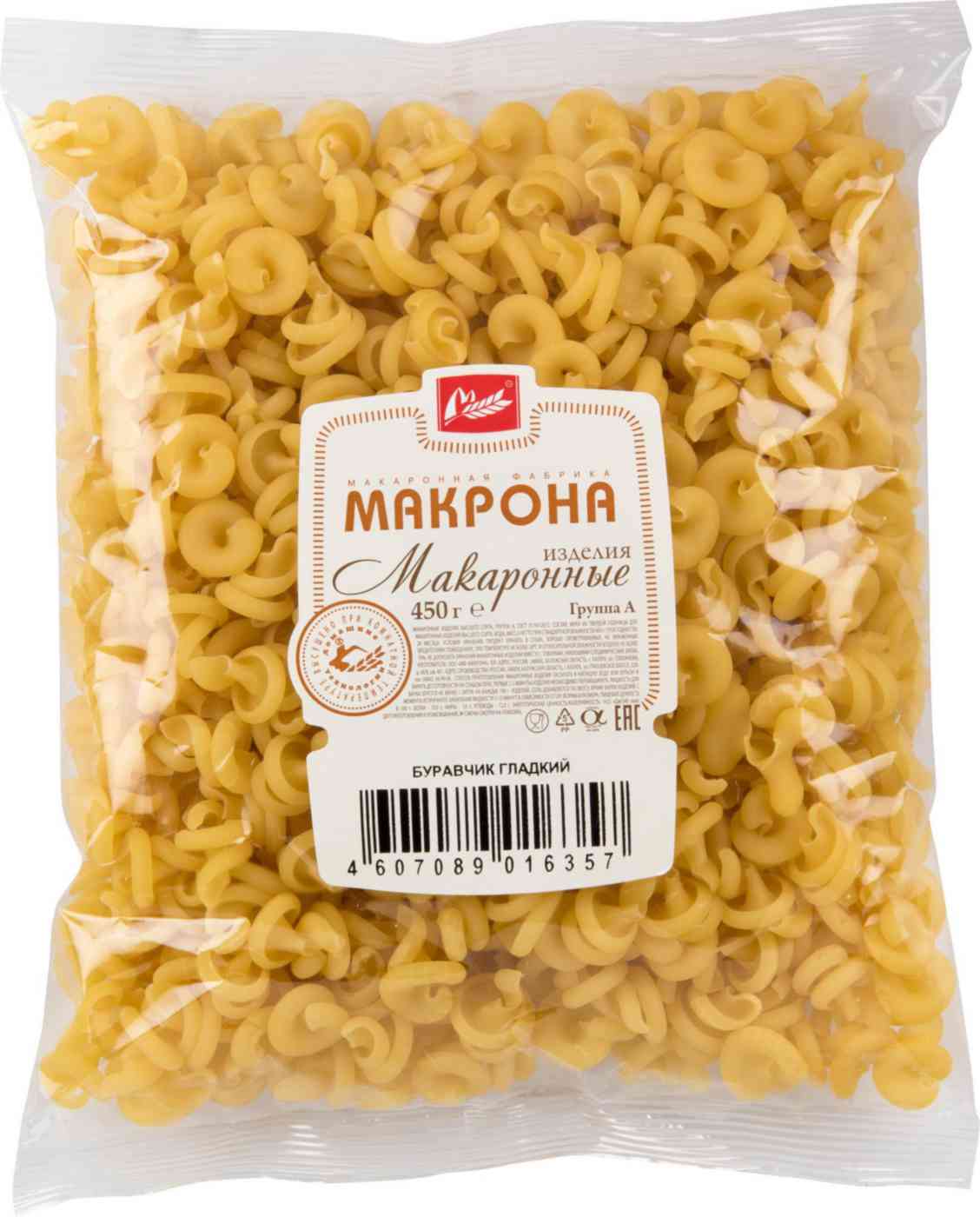 Макаронные изделия  Макрона