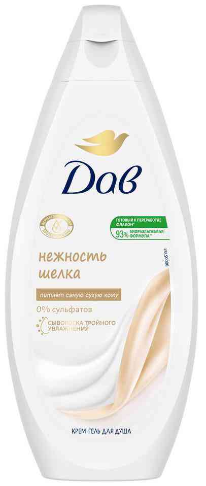 

Крем-гель для душа Дав нежность шелка