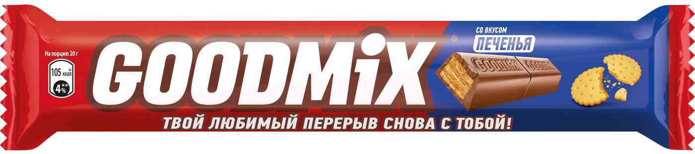 Батончик Goodmix печенье