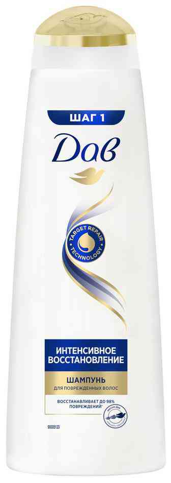 Шампунь для поврежденных волос Дав интенсивное восстановление