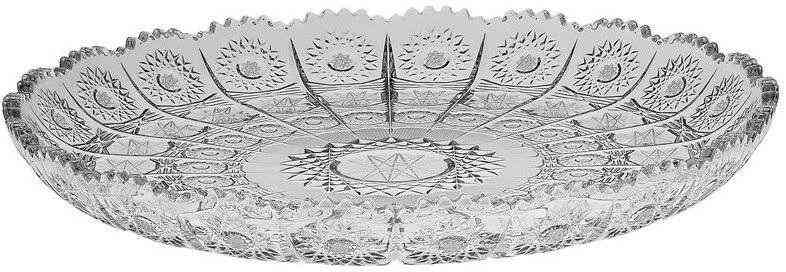 

Тарелка хрустальная для конфет 500РК