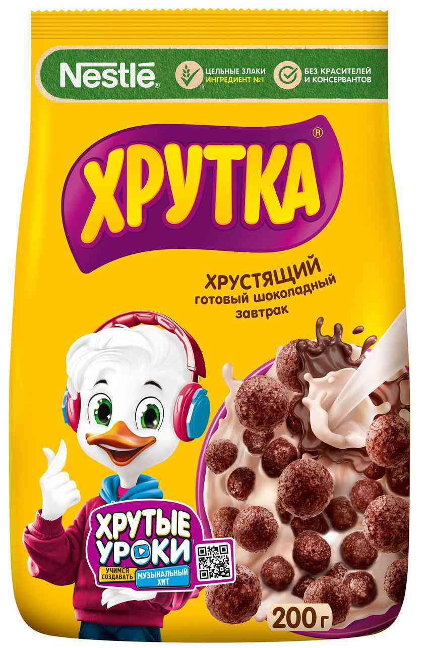 

Готовый завтрак Хрутка шоколадные шарики