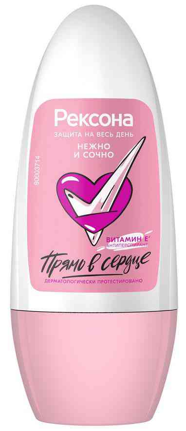 

Антиперспирант ролл Рексона Нежно и сочно