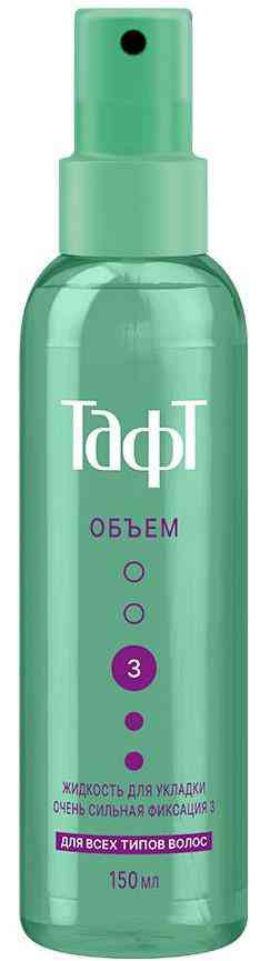 

Жидкость для укладки волос Тафт