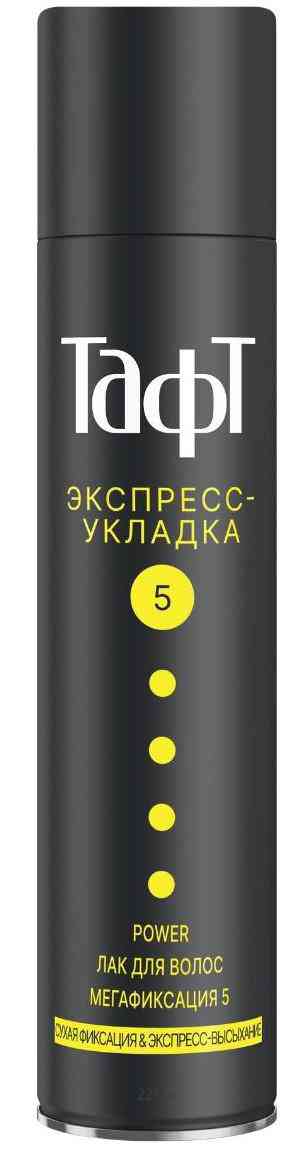 

Лак для волос Тафт Power Экспресс-укладка мегафиксация