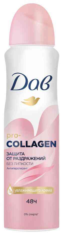 

Антиперспирант спрей Дав Pro Collagen Защита от раздражений