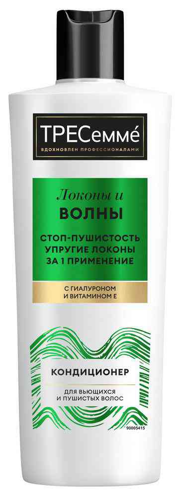 

Кондиционер для вьющихся и пушистых волос ТРЕСеммé Локоны и волны Стоп пушистость