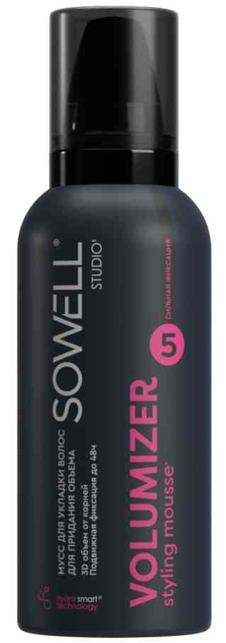 Мусс для волос SoWell Studio Volumizer сильная фиксация 454₽