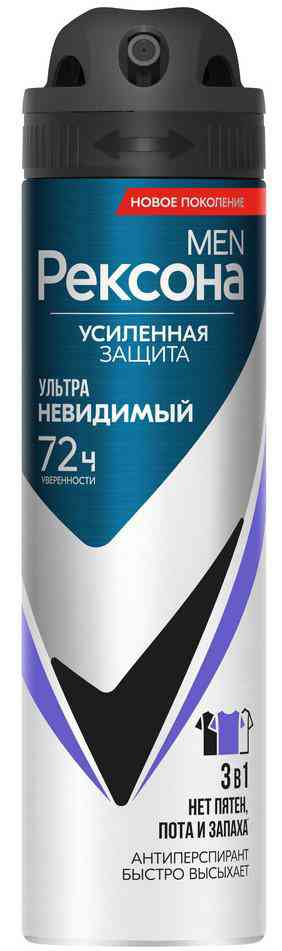 

Антиперспирант спрей Рексона Men Ультраневидимый