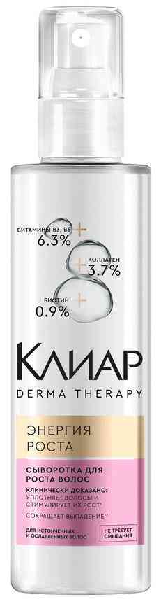 

Сыворотка для истонченных и ослабленных волос Клиар Derma Therapy Энергия роста
