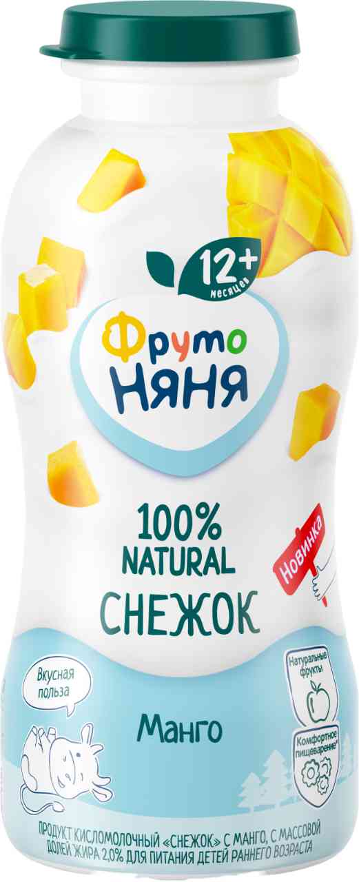 Продукт кисломолочный Снежок ФрутоНяня